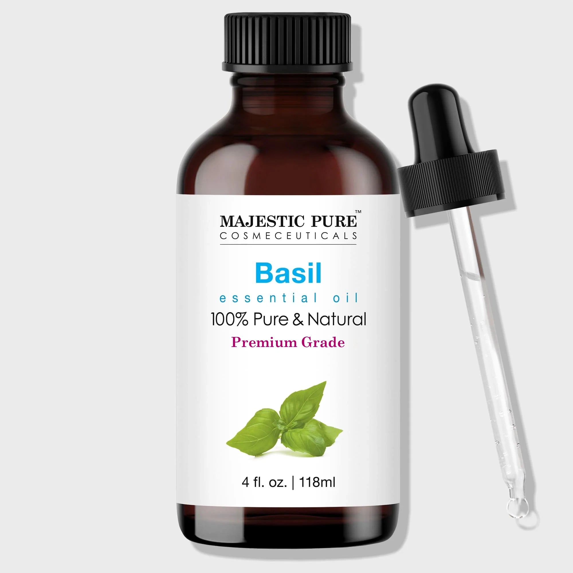 majestic-pure-basil-essential-oil-100-pure-and-natural-4-fl-oz image 1