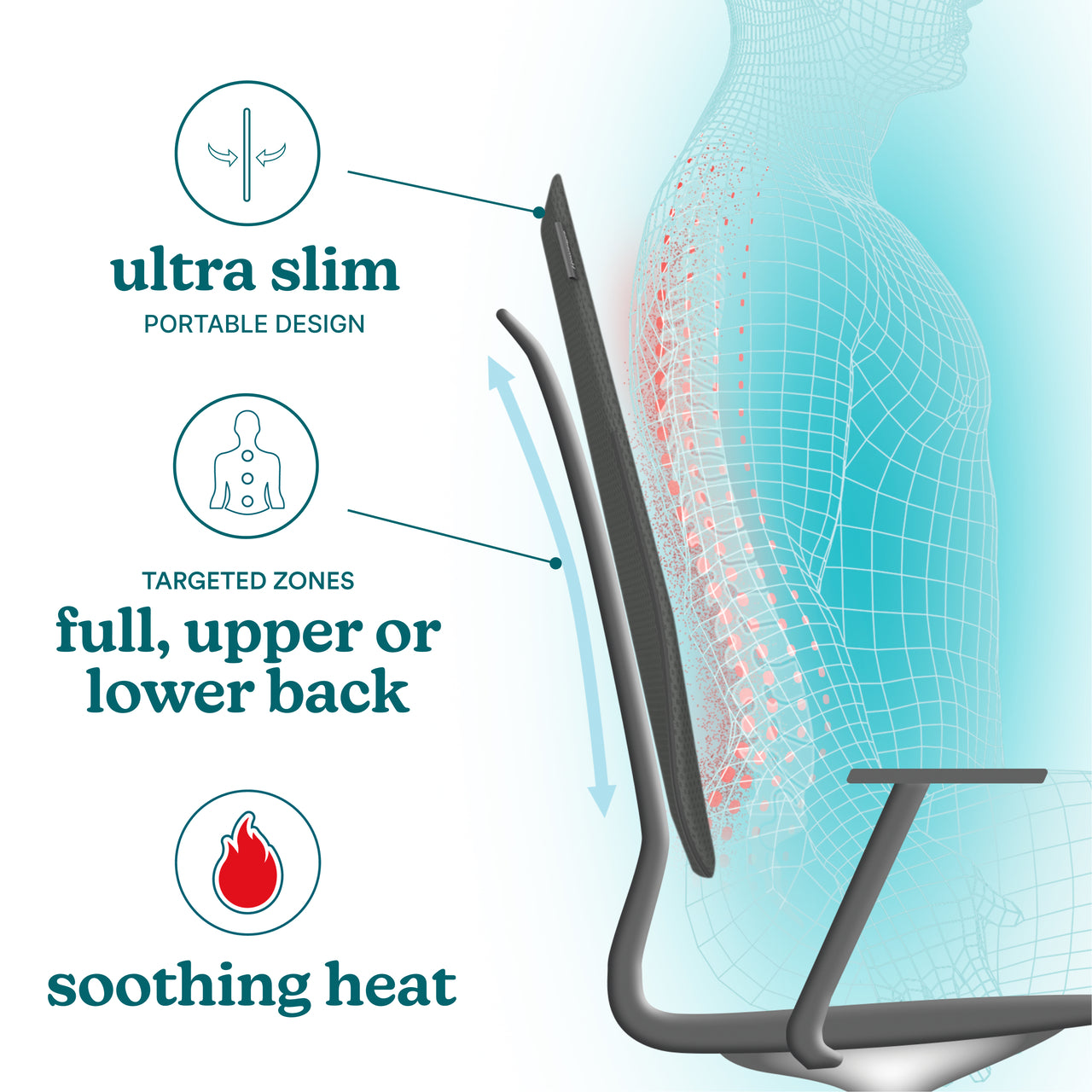 homedics-ultra-slim-shiatsu-massage-cushion-with-heat-3-zone-full-back-massager image 5