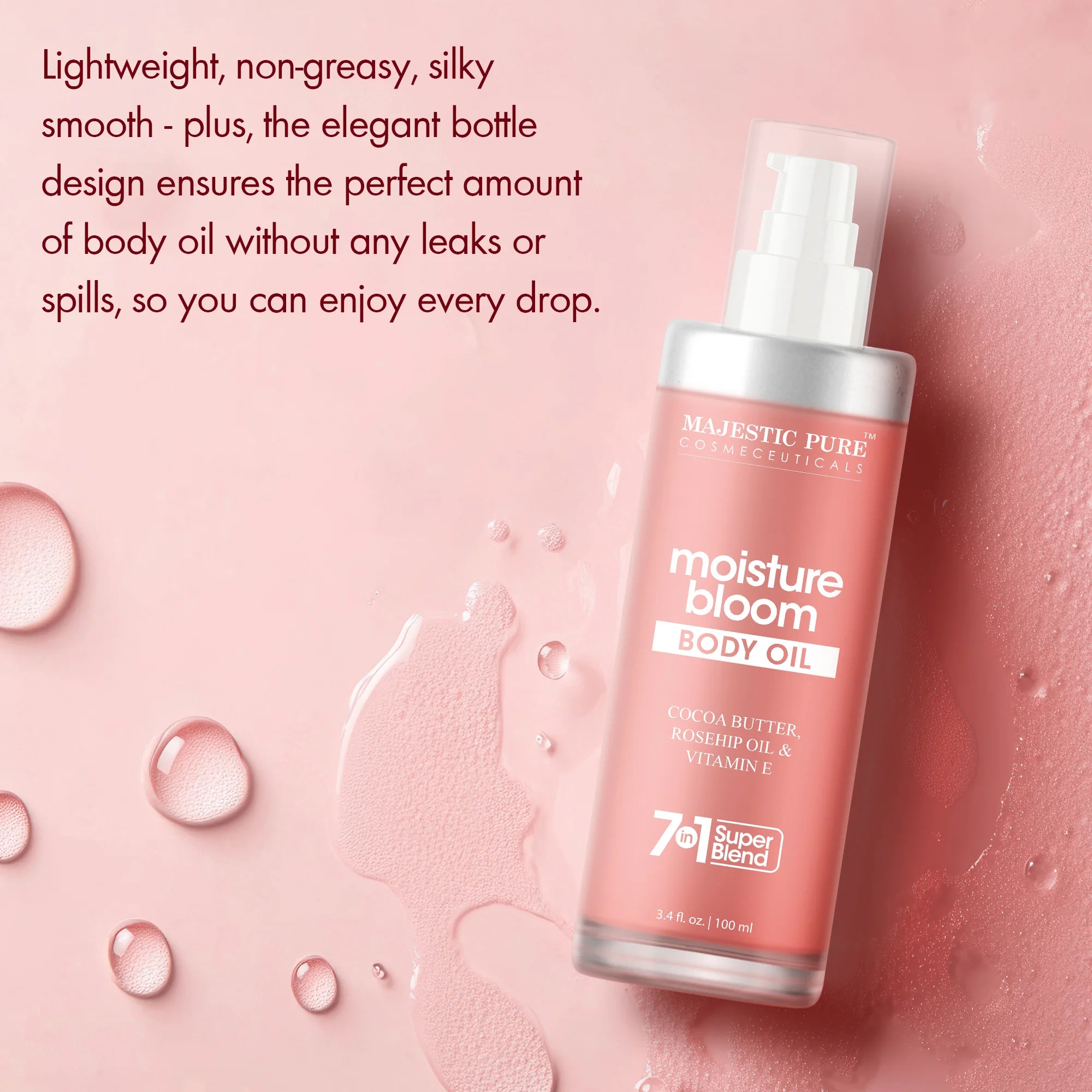 majestic-pure-moisture-bloom-body-oil-with-cocoa-butter-and-rosehip-oil-3-4-fl-o image 8