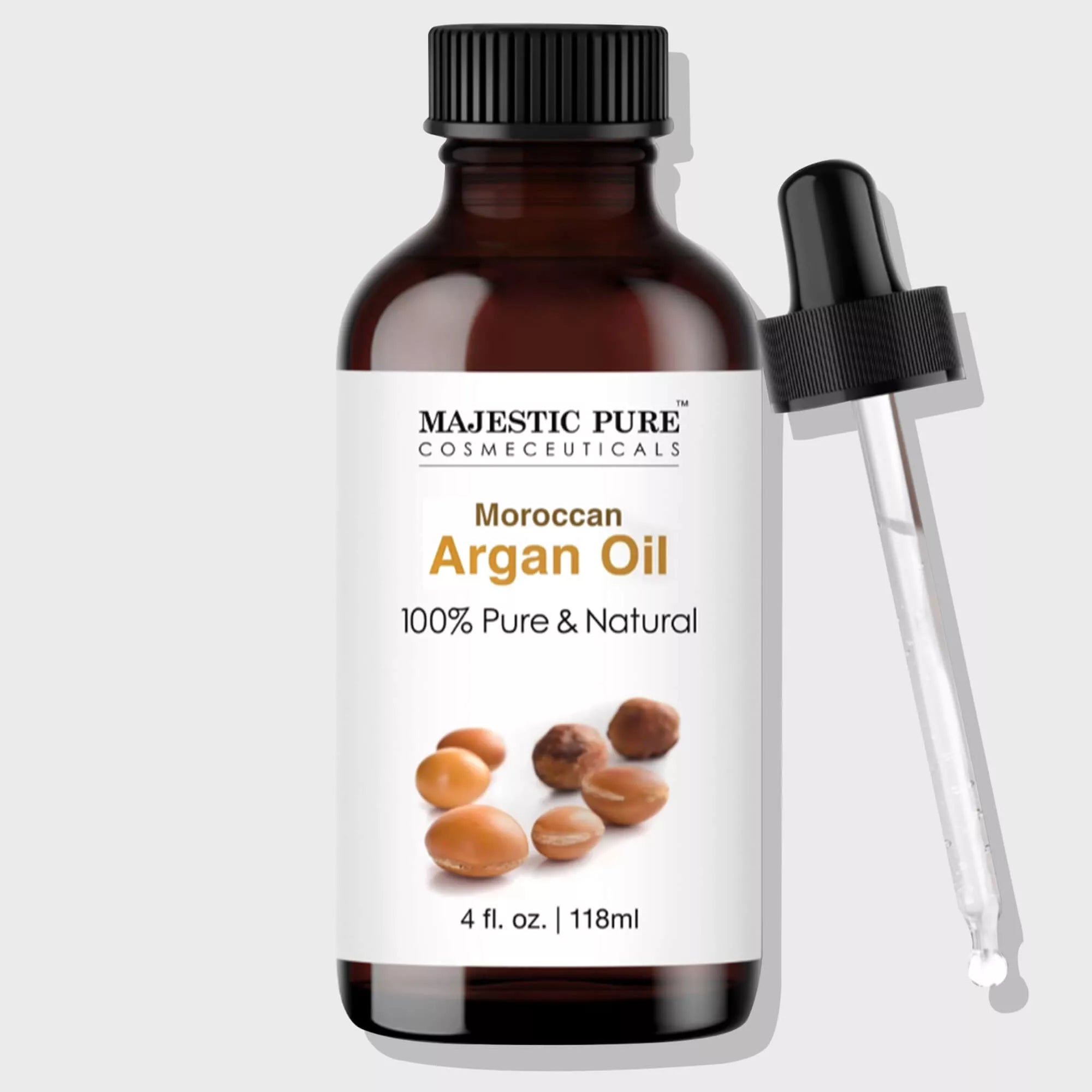 majestic-pure-moroccan-argan-oil-100-pure-and-natural-4-fl-oz image 1