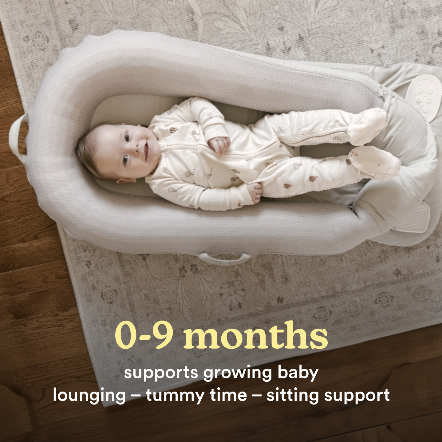 homedics-soothing-sounds-vibration-baby-lounger-comfortable-infant-lounger-with- image 8