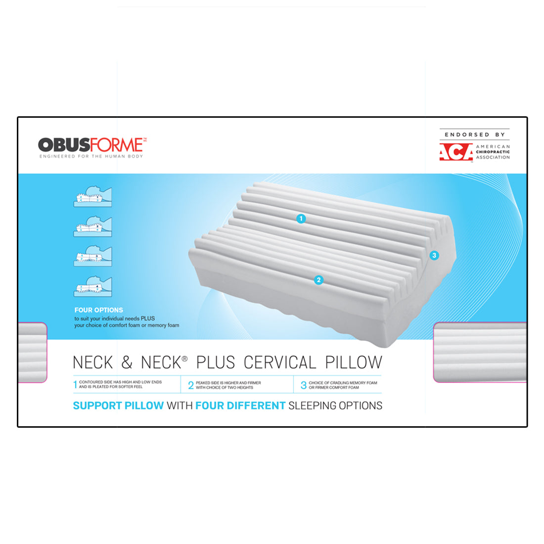 homedics-neck-neck-plus-cervical-pillow-adjustable-memory-foam-contour-pillow-fo image 3