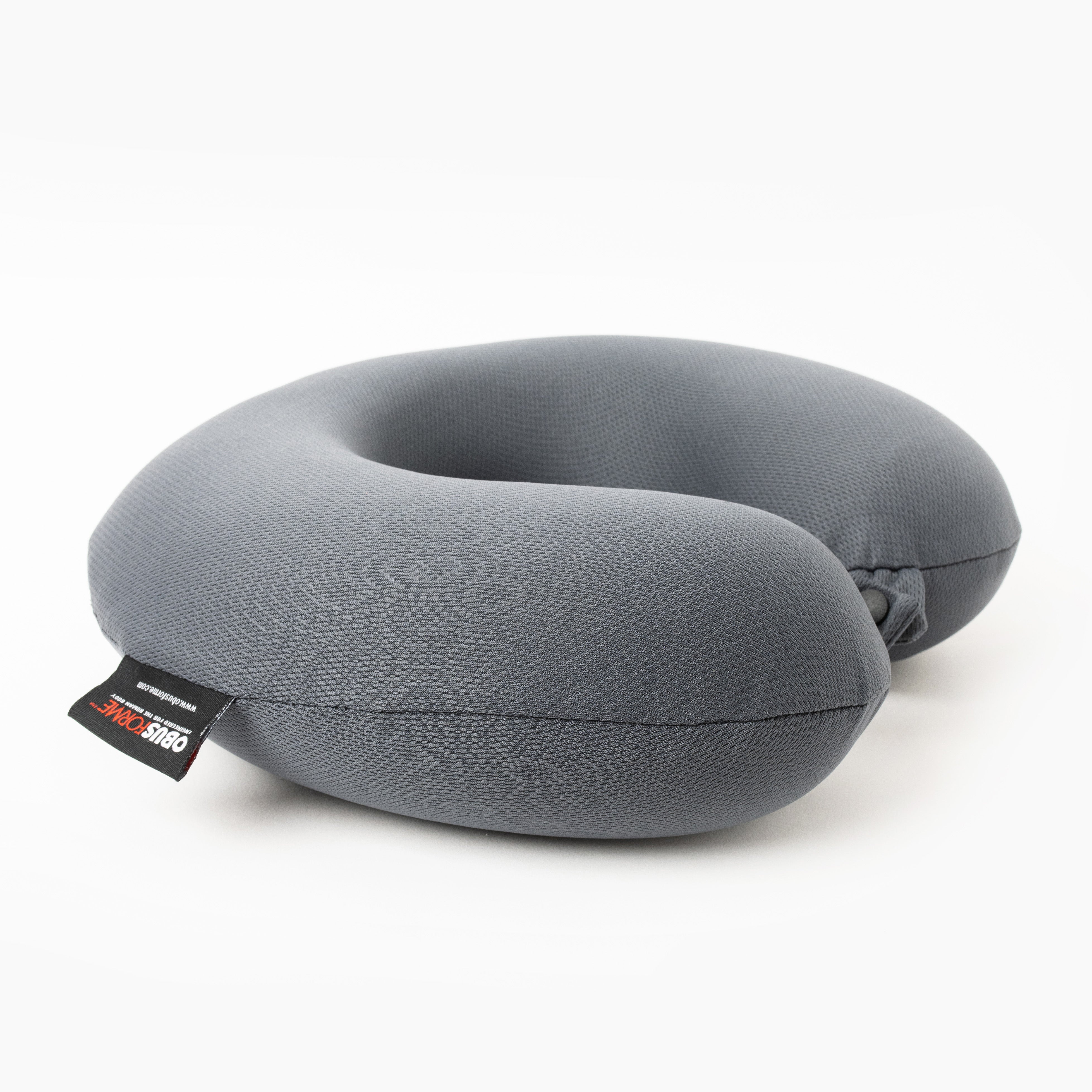 homedics-charcoal-travel-neck-pillow-with-antimicrobial-memory-foam-and-button-c image 4
