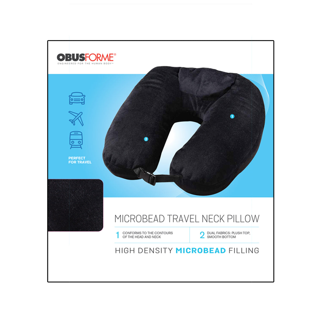 homedics-microbead-travel-neck-pillow-with-adjustable-fastener image 6