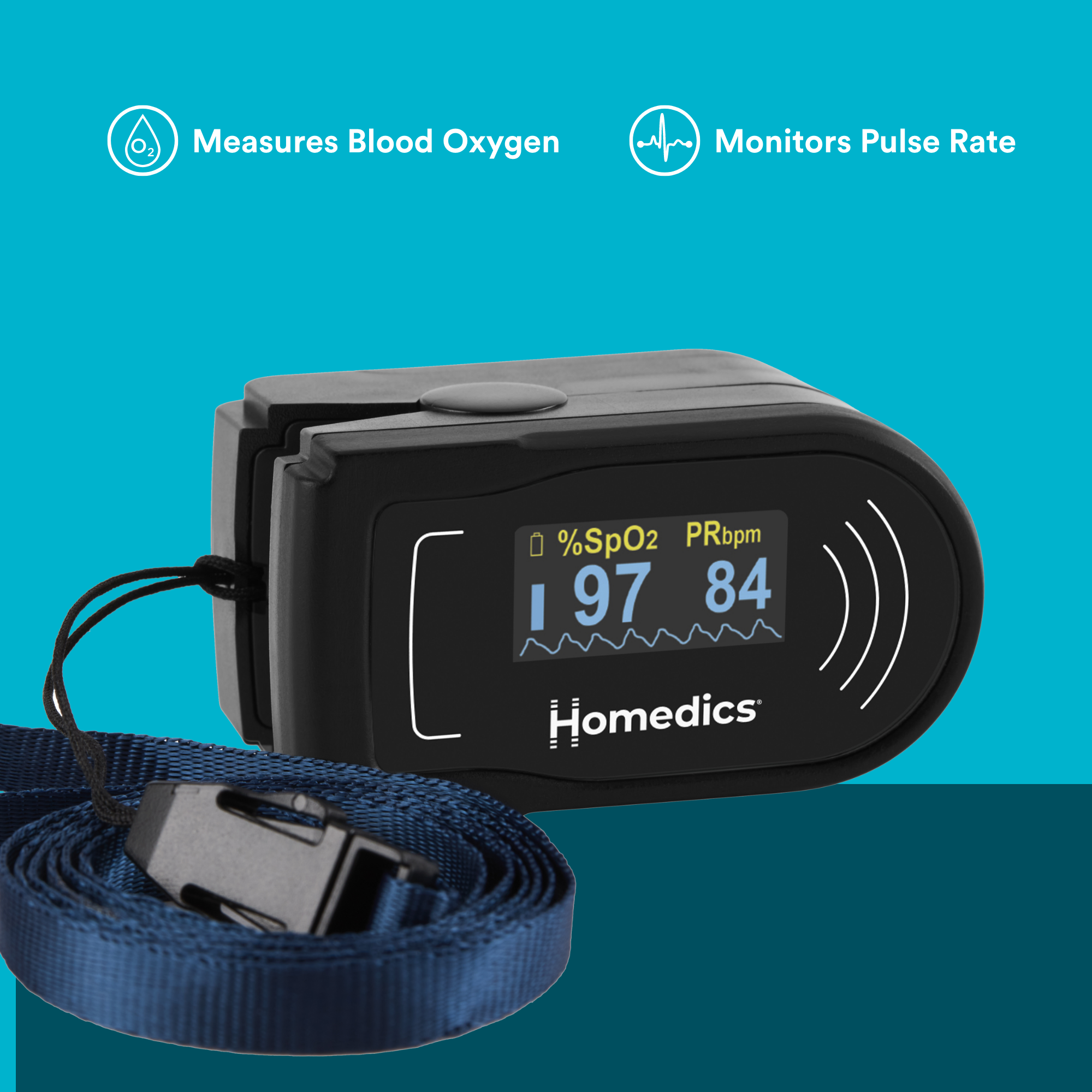 homedics-700-series-pulse-oximeter-fingertip-blood-oxygen-pulse-rate-monitor image 5