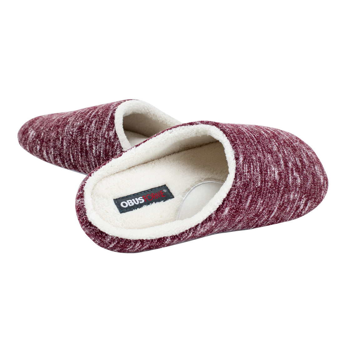 homedics-ladies-arch-support-slippers-memory-foam-non-marking-sole-terry-lining image 1