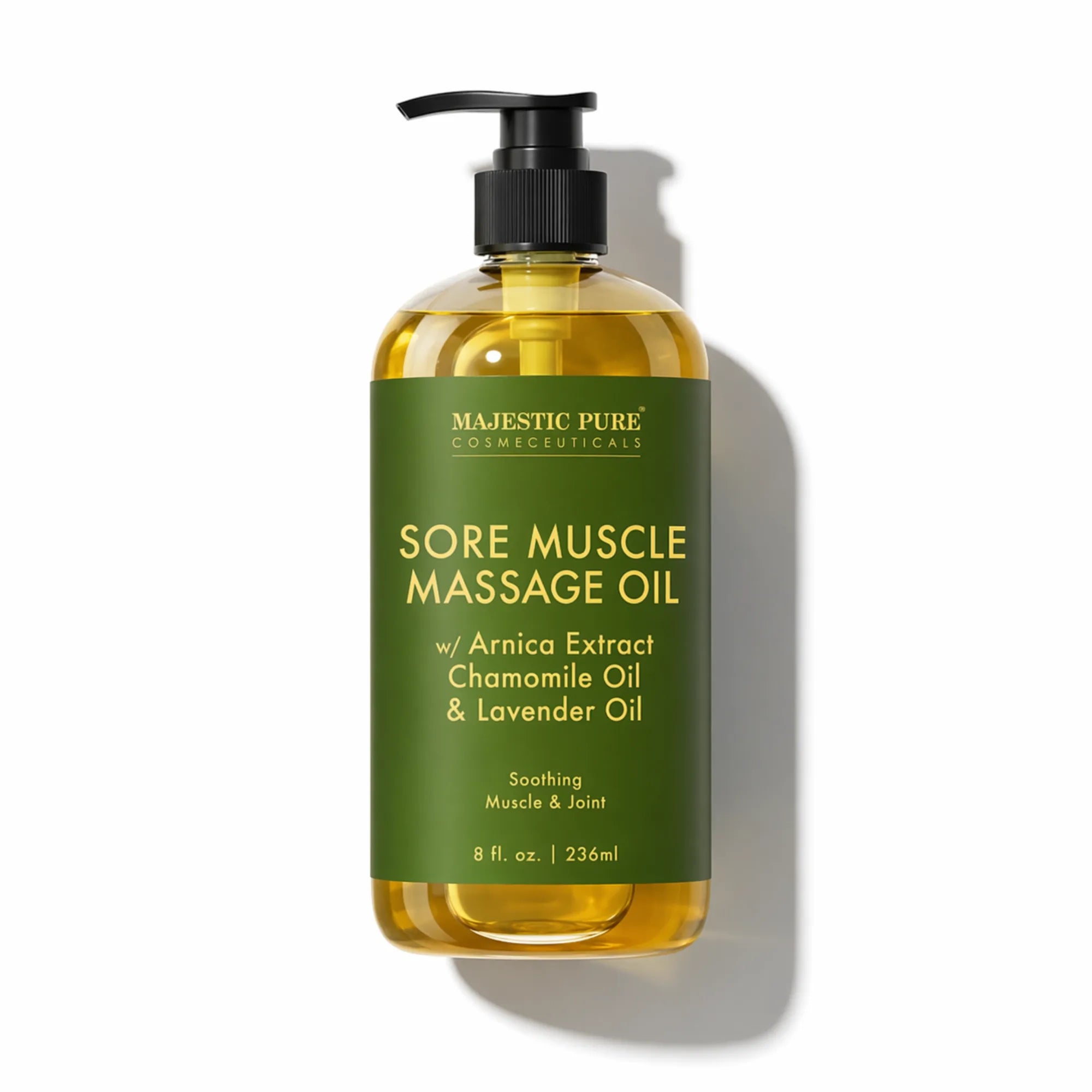 majestic-pure-fractionated-coconut-oil-sore-muscle-massage-oil-with-lavender-cha image 3