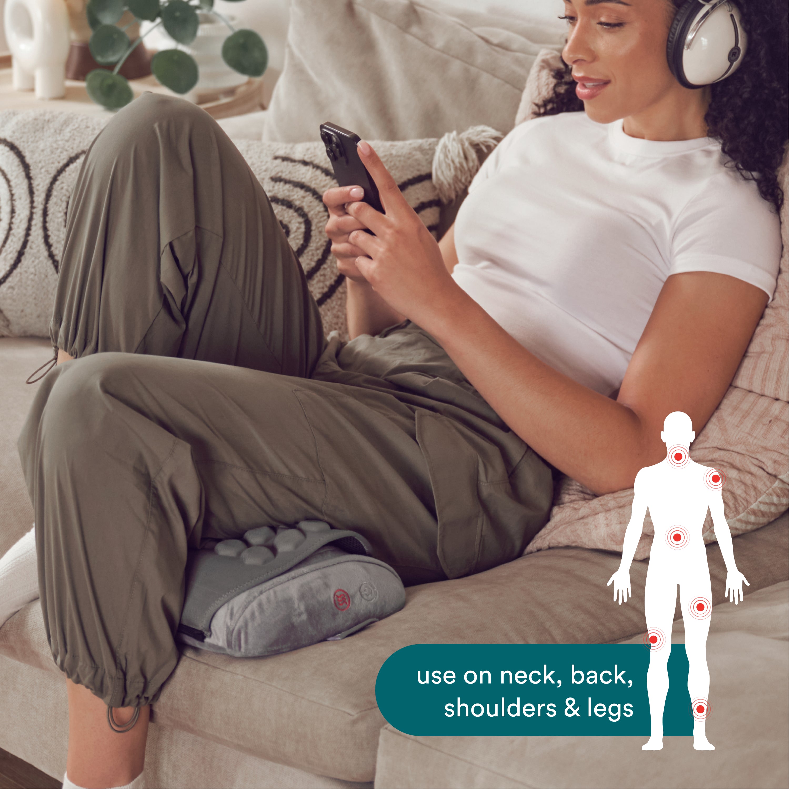 homedics-hot-cold-therapy-gel-massage-pillow image 7