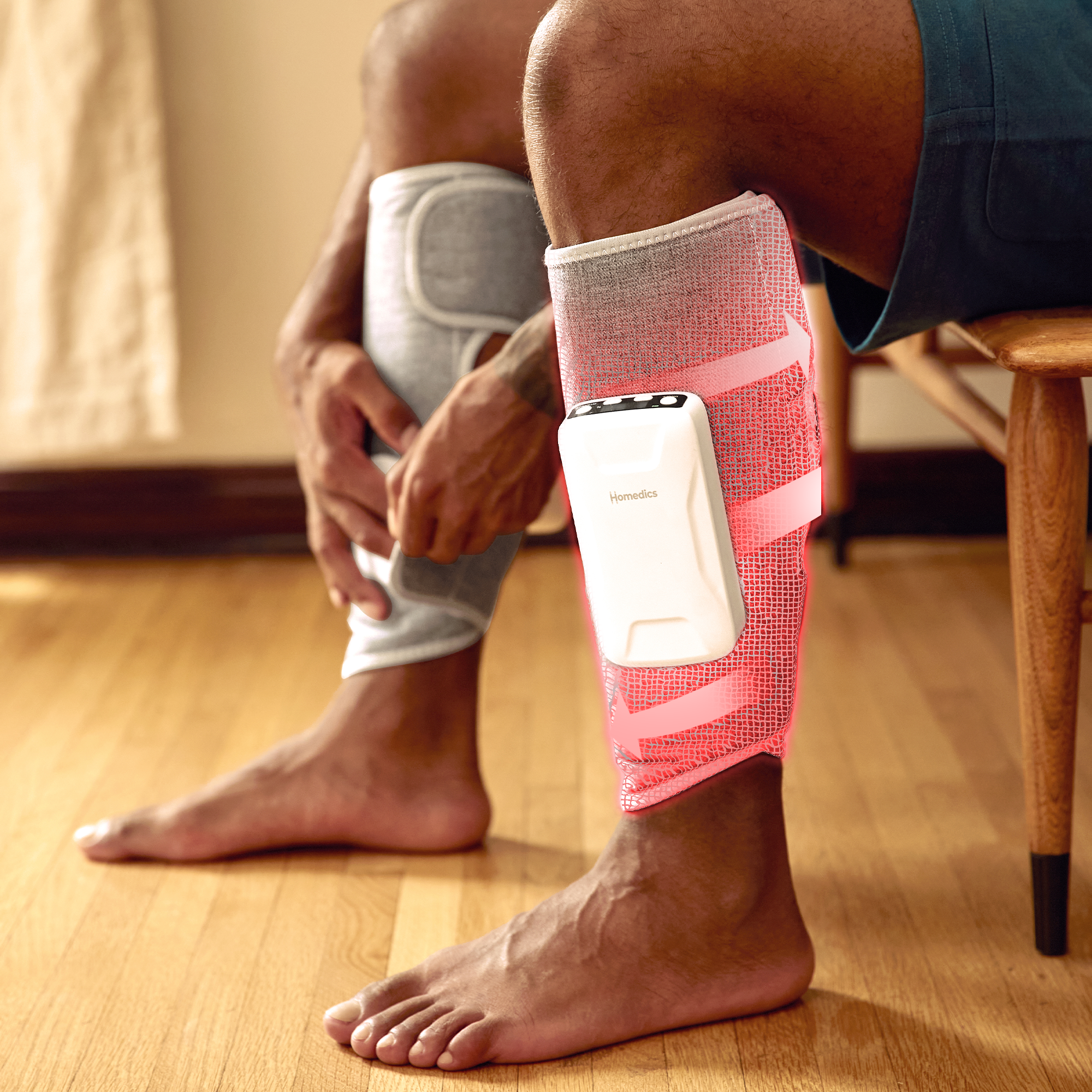 homedics-real-relief-calf-compression-massager-air-compression-therapy-for-legs image 4
