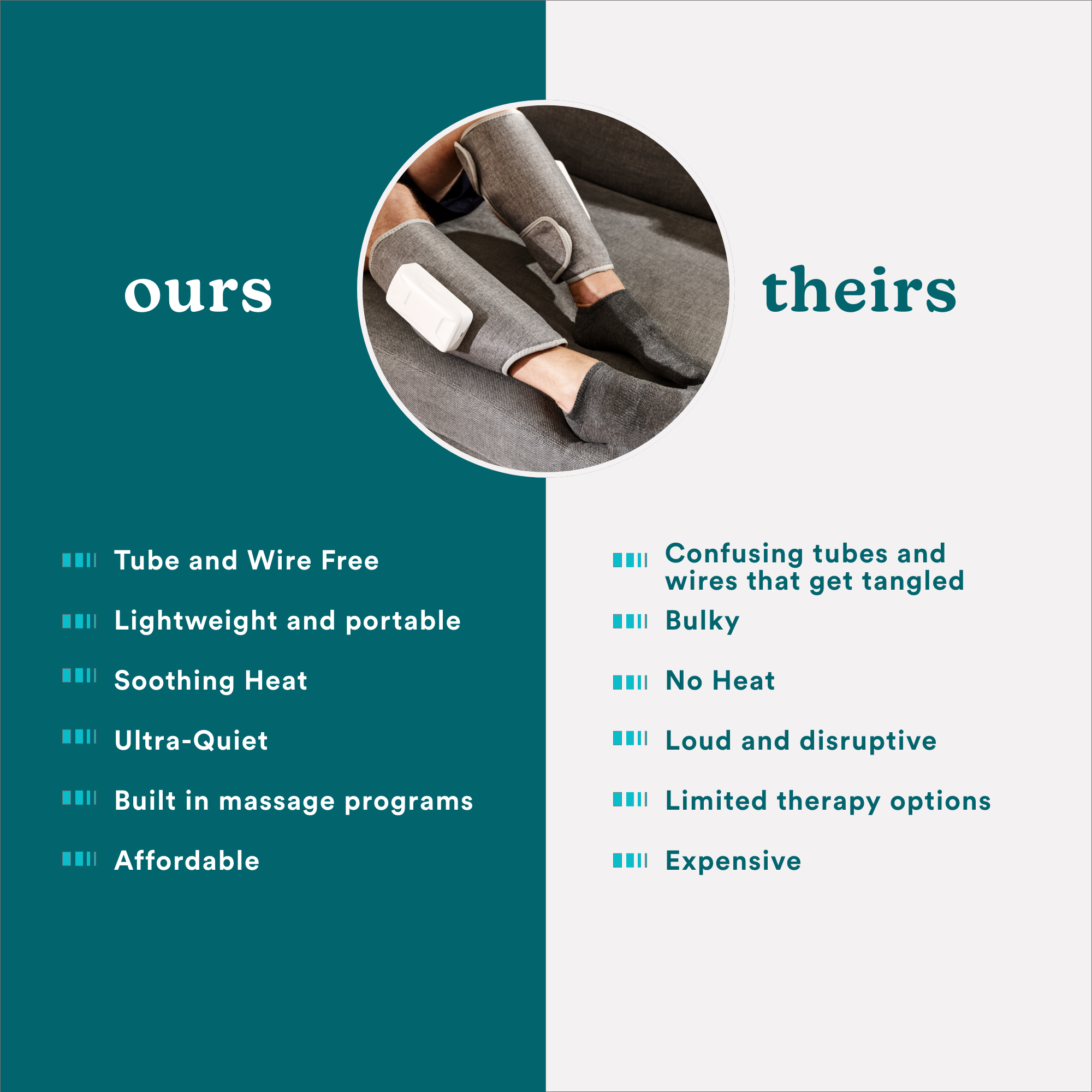 homedics-real-relief-calf-compression-massager-air-compression-therapy-for-legs image 6