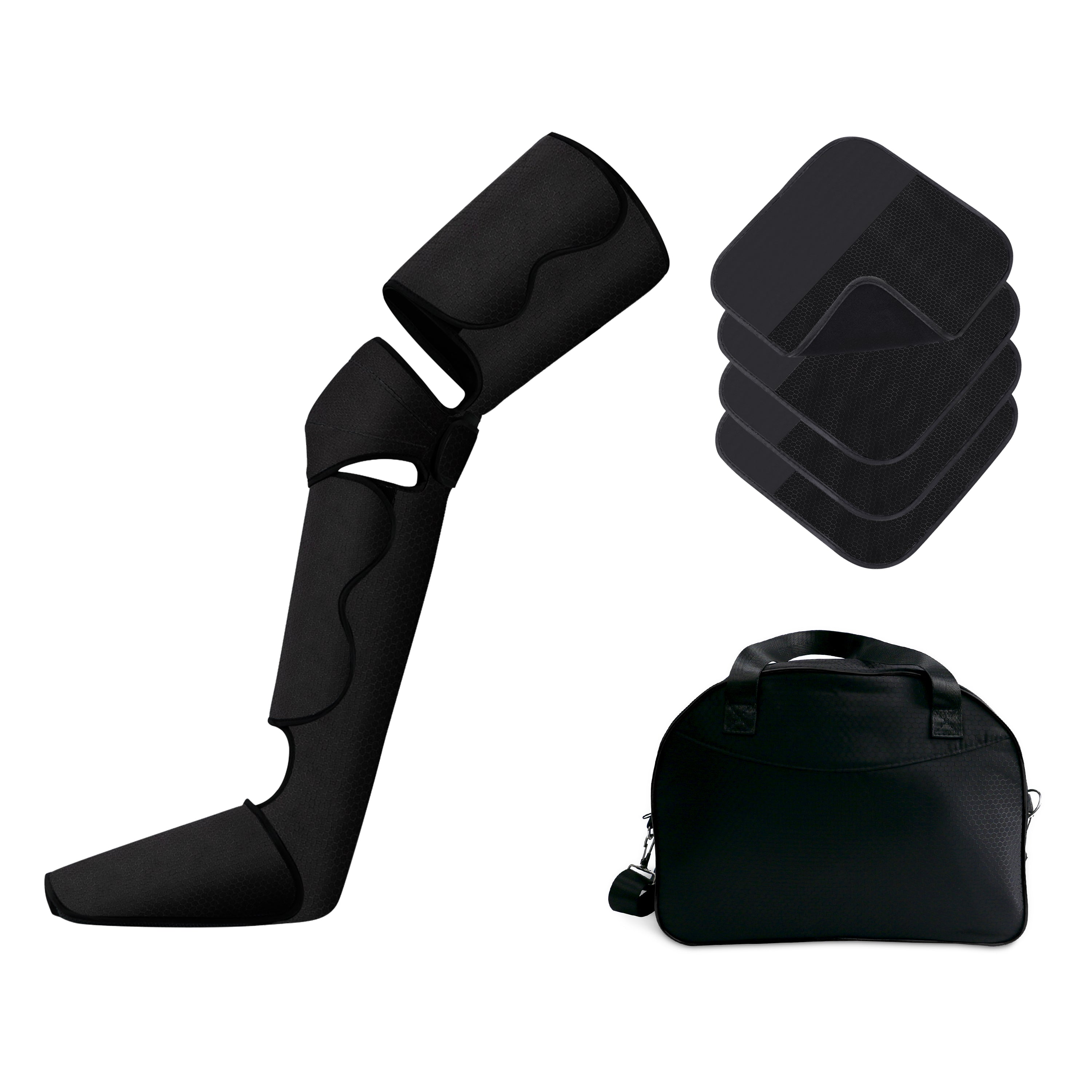 homedics-full-leg-air-compression-massager-three-zones-adjustable-pressure image 2