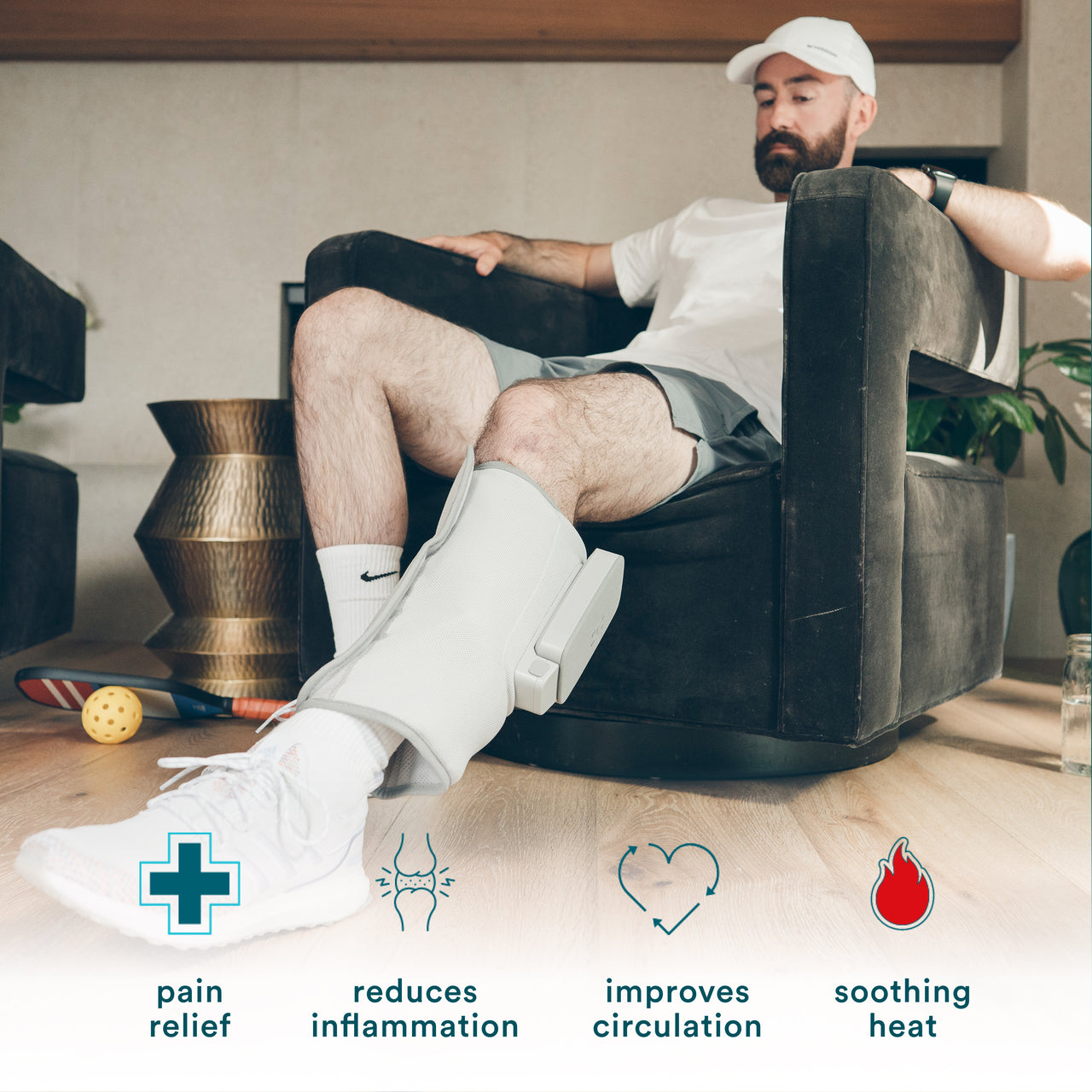 homedics-modulair-compression-calf-wrap-single image 3