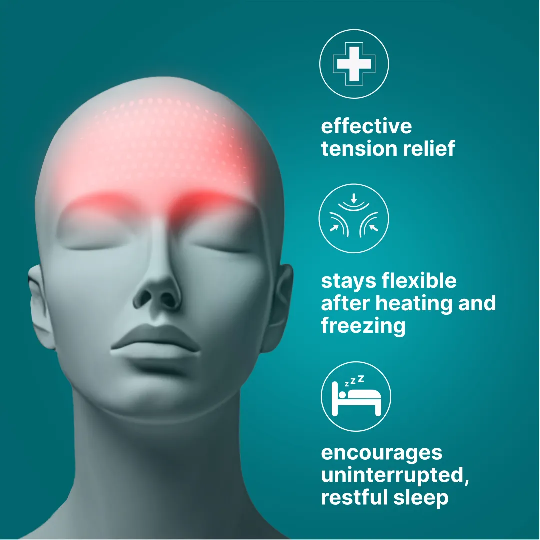 homedics-hot-and-cold-relief-gel-head-sleeve image 2