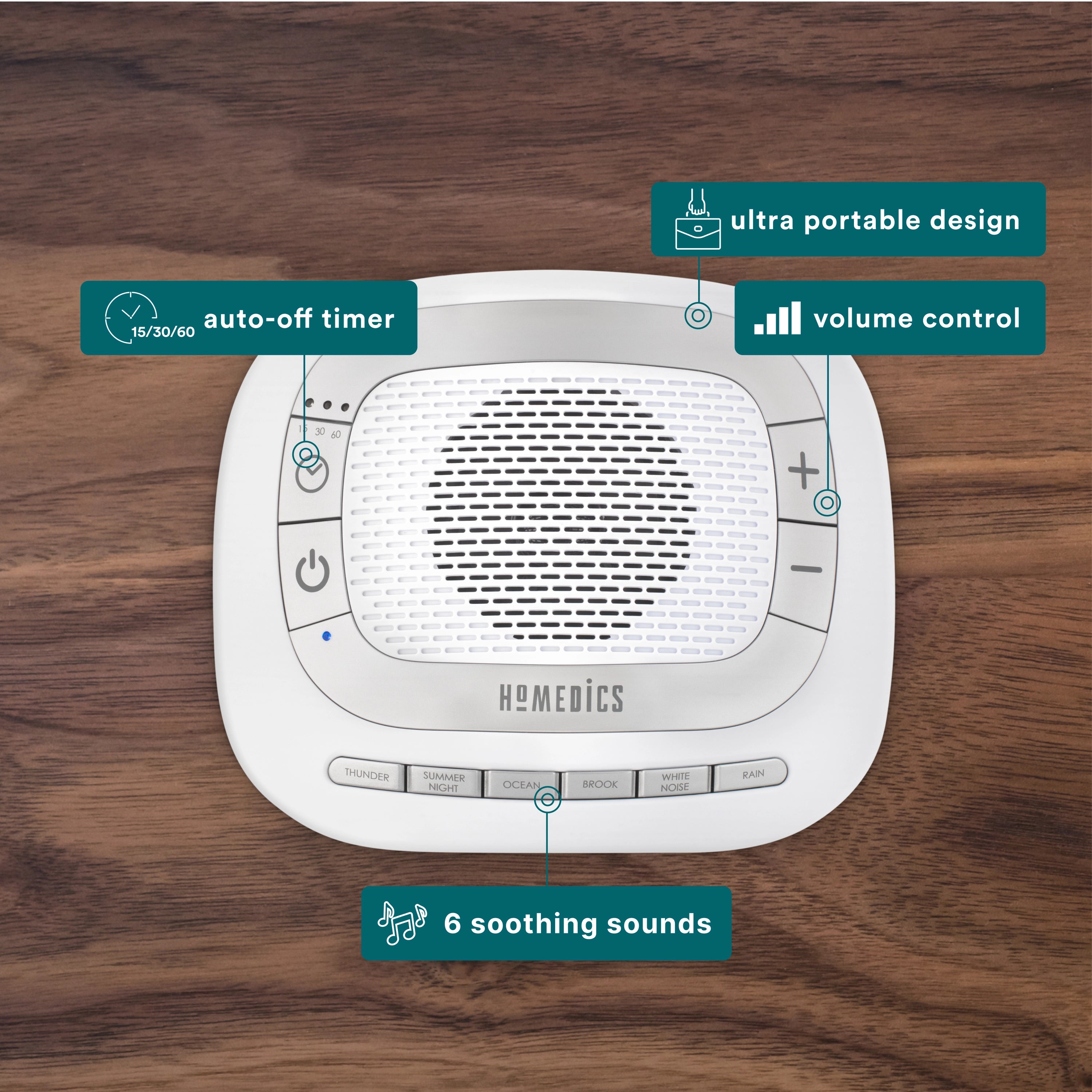 homedics-soundspa-rejuvenate-portable-sound-machine-6-sounds-battery-operated-co image 4