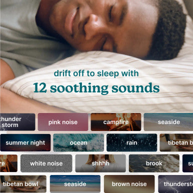 homedics-portable-sound-machine-with-night-light-soothing-sleep-aid-for-home-tra image 5