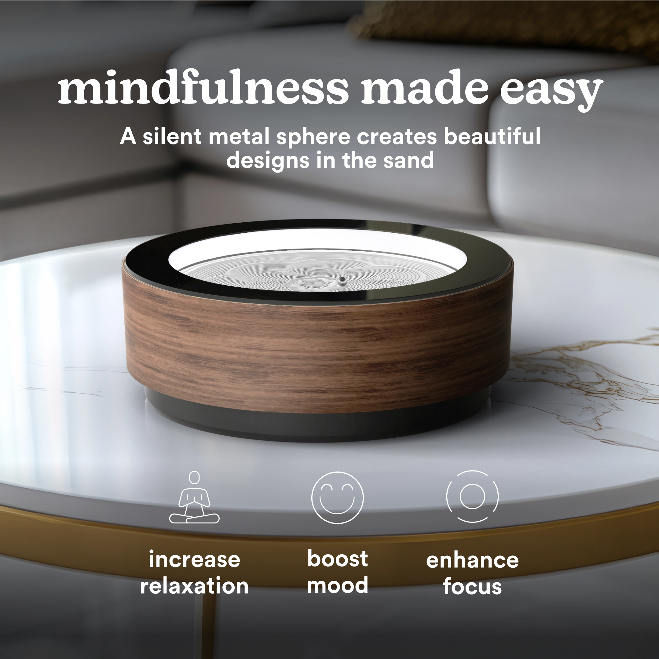 homedics-drift-10-premium-wood-sand-table image 2