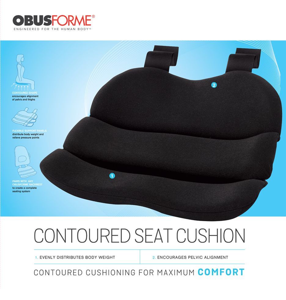 homedics-obusforme-contoured-seat-cushion-ergonomic-support-for-extended-sitting image 8