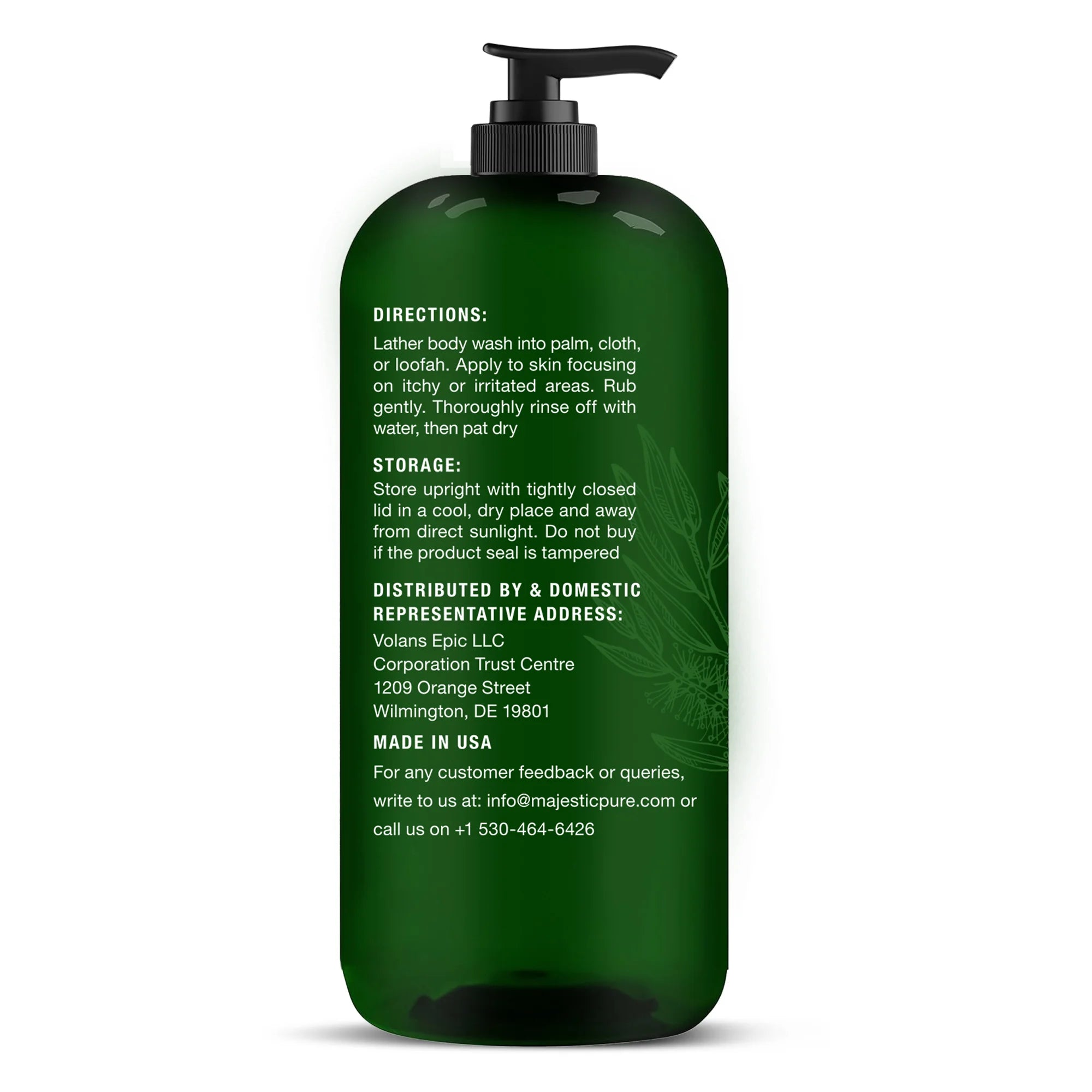 majestic-pure-tea-tree-body-wash-16-fl-oz-purifying-cleanser-for-body-odor-and-a image 5