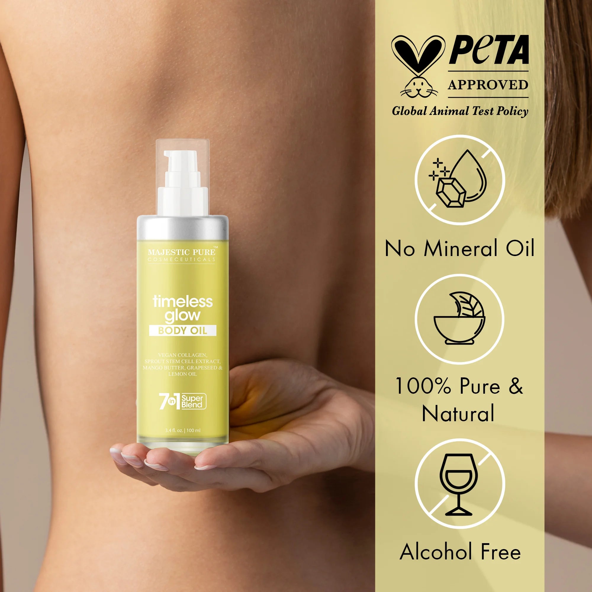 majestic-pure-timeless-glow-body-oil-with-mango-butter-3-4-fl-oz image 2