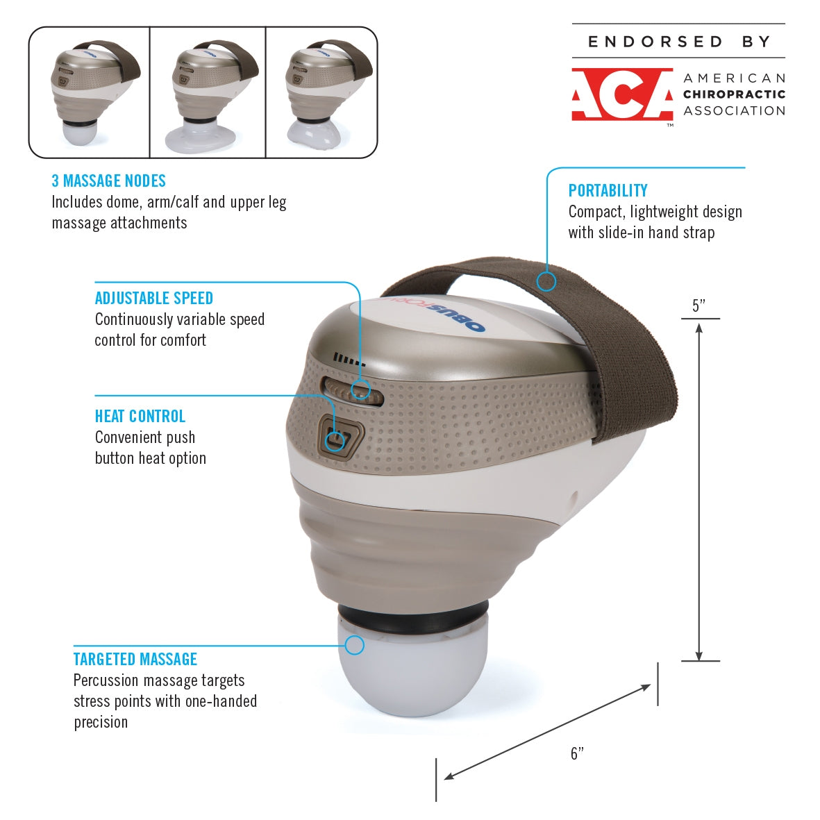 homedics-professional-palm-massager-with-heat-and-variable-speed image 2
