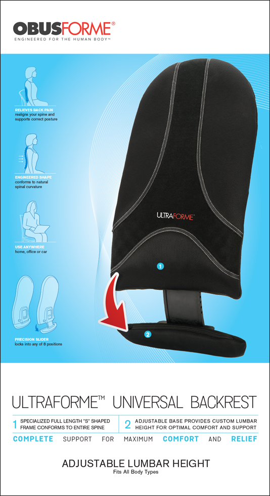 homedics-ultraforme-universal-backrest-full-back-support-for-any-chair image 8
