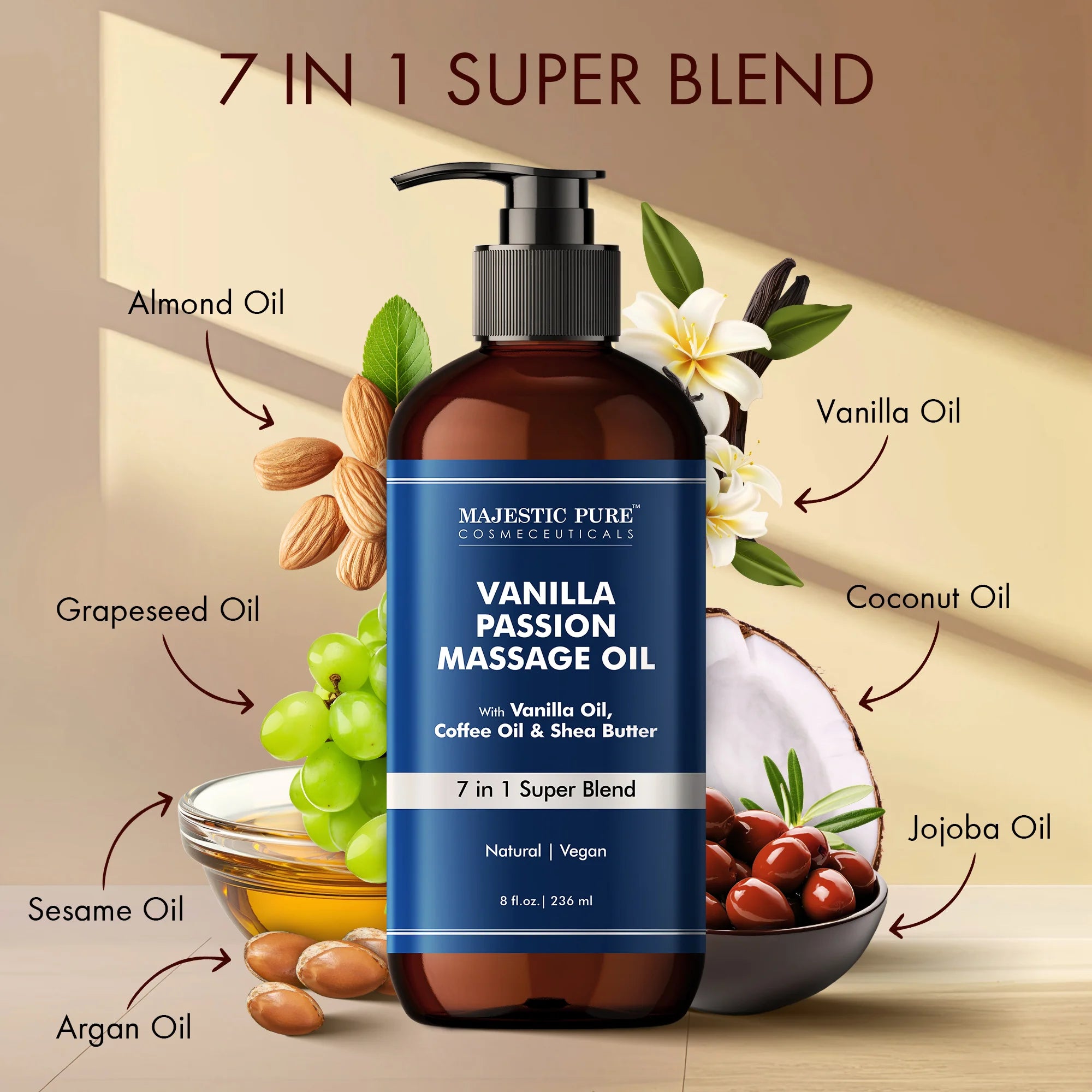 majestic-pure-vanilla-passion-massage-oil-8-fl-oz-sensual-nourishing image 3