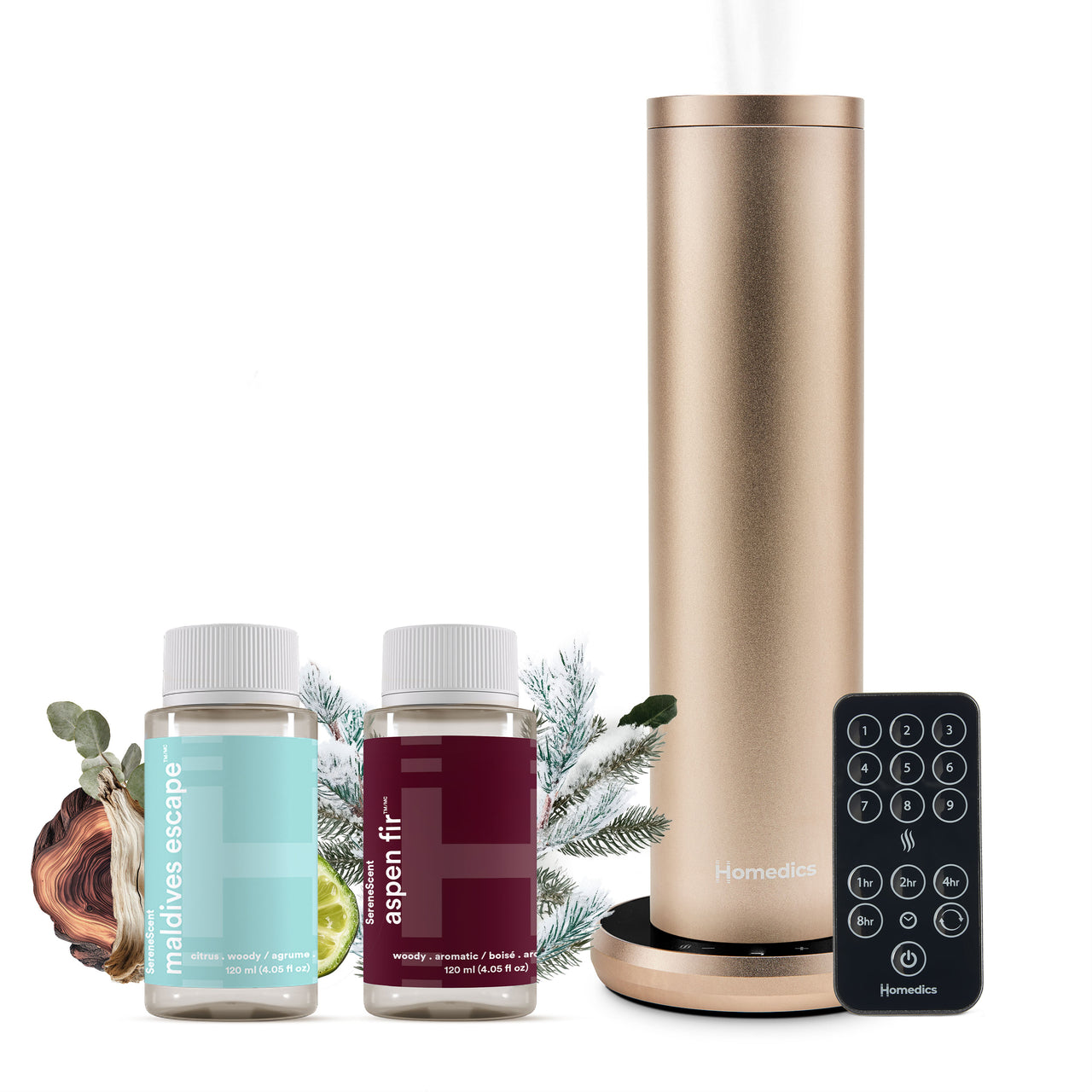 homedics-serenescent-waterless-home-fragrance-diffuser-oils-set image 8