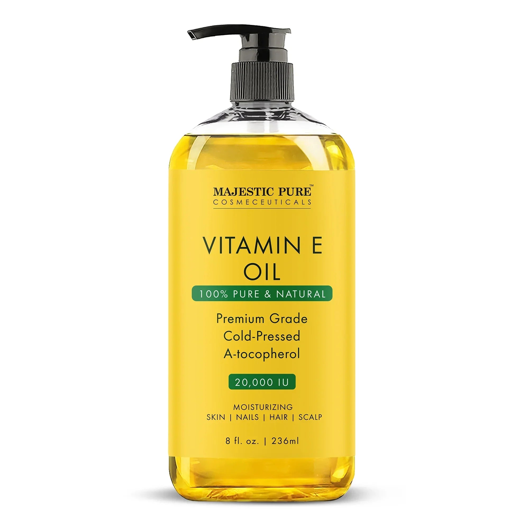 majestic-pure-fractionated-coconut-oil-vitamin-e-oil-duo-2-pack-for-lightweight- image 2