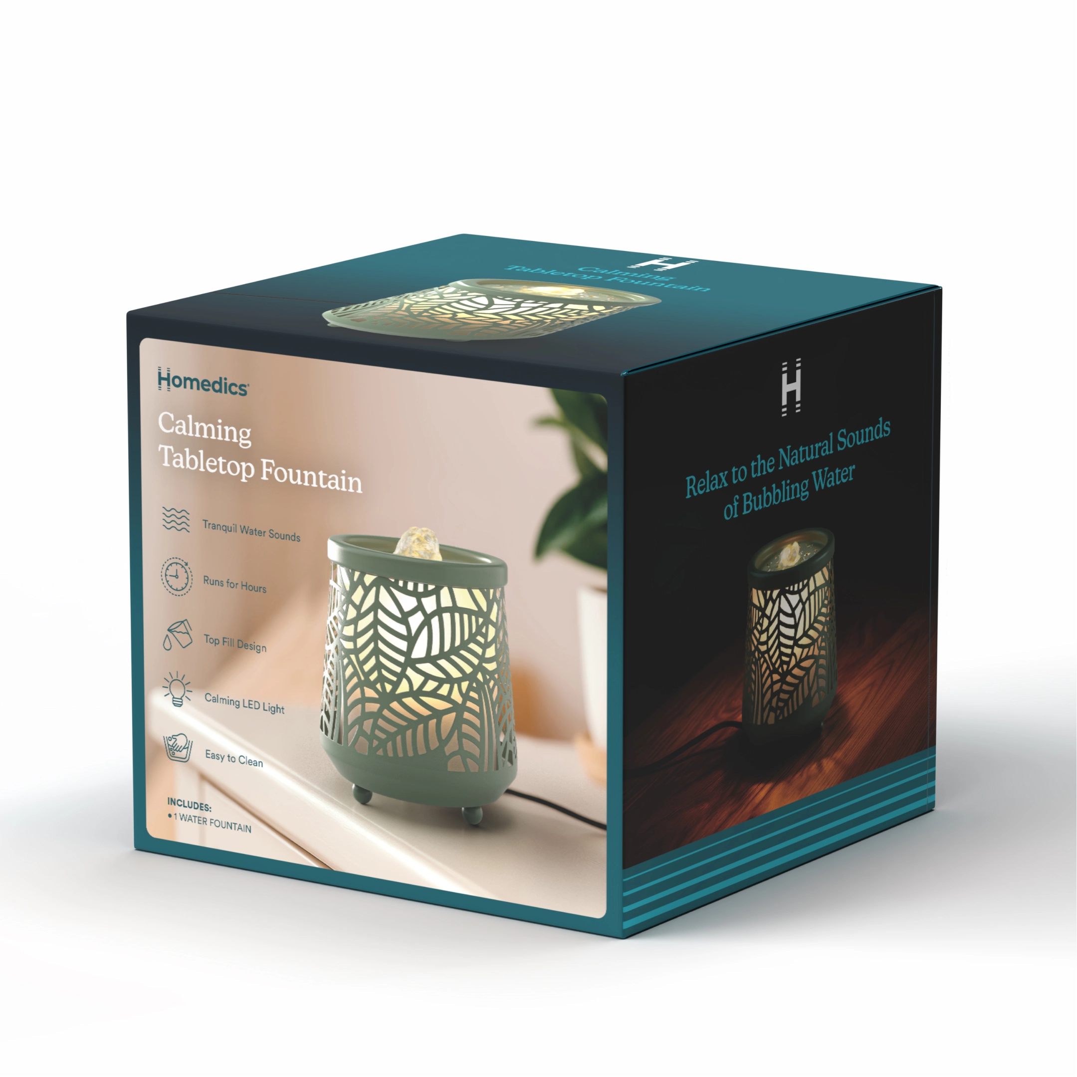homedics-indoor-relaxation-fountain-with-light-sound image 6