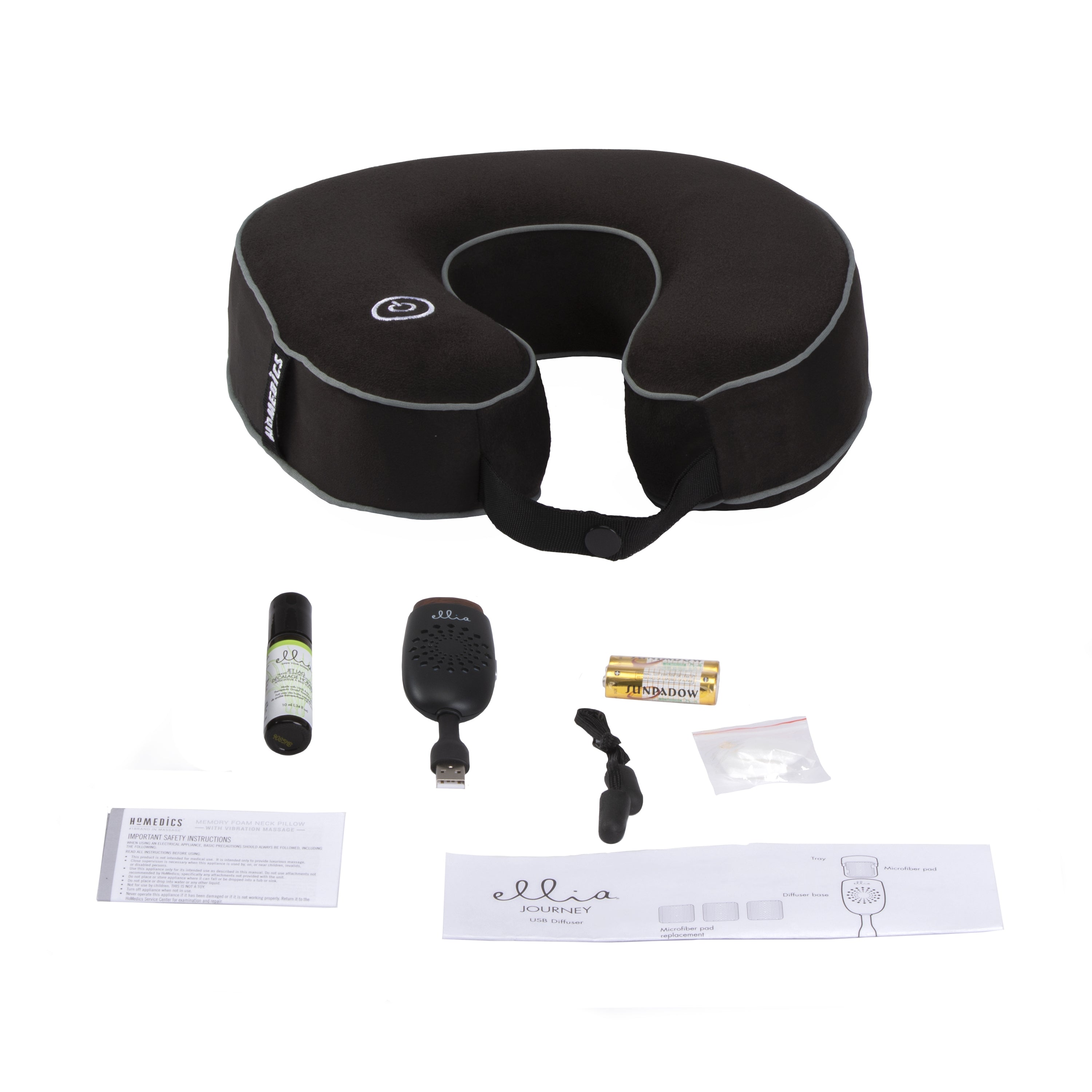 homedics-ellia-on-the-go-travel-kit-massage-aromatherapy-travel-set image 2