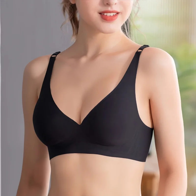 2 pcs Push Up seamless bra set